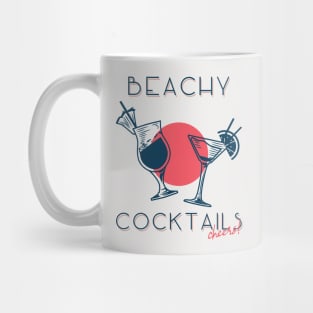 Aesthetic beachy cocktails Mug